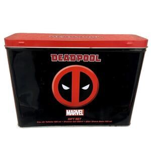 NWT Dpool By Marvel Set for Men Eau de Toillete+Shower Gel+After Shave